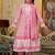 Floral Printed Panelled Pure Cotton Kurta with Trouser & Dupatta
