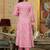 Floral Printed Panelled Pure Cotton Kurta with Trouser & Dupatta