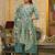 Ethnic Motifs Printed Mirror Work Pure Cotton Kurta with Trousers & Dupatta