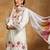 Women Floral Embroidered Regular Thread Work Pure Cotton Kurta with Trousers & With Dupatta