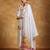 Women Floral Embroidered Regular Thread Work Pure Cotton Kurta with Trousers & With Dupatta