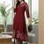 Women Floral Printed Regular Pure Cotton Kurta with Trousers
