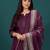 Women Regular Kurta with Trousers & With Dupatta