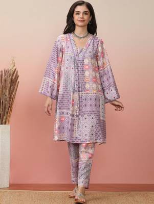 Ethnic Motifs Printed Kurta With Trouser 1