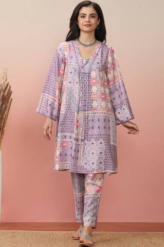Ethnic Motifs Printed Kurta With Trouser