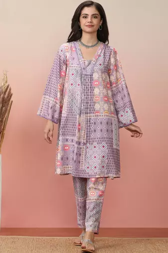 Ethnic Motifs Printed Kurta With Trouser