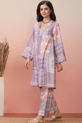 Ethnic Motifs Printed Kurta With Trouser