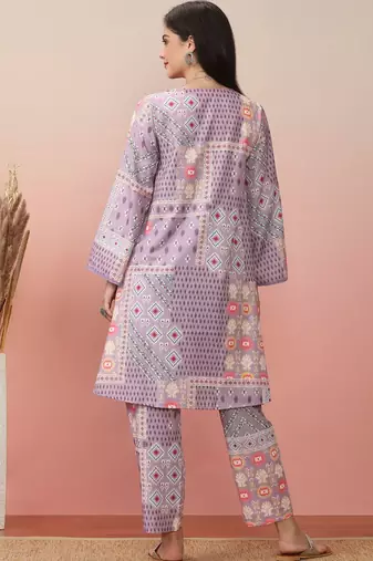 Ethnic Motifs Printed Kurta With Trouser