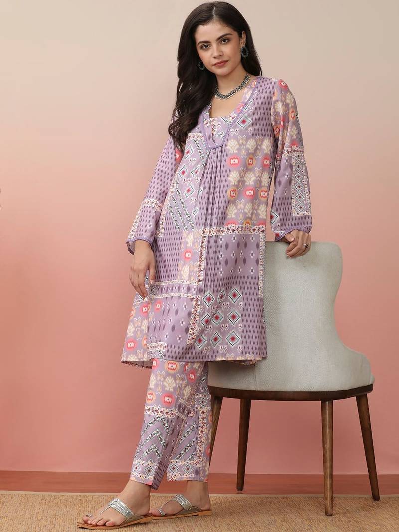 Ethnic Motifs Printed Kurta With Trouser