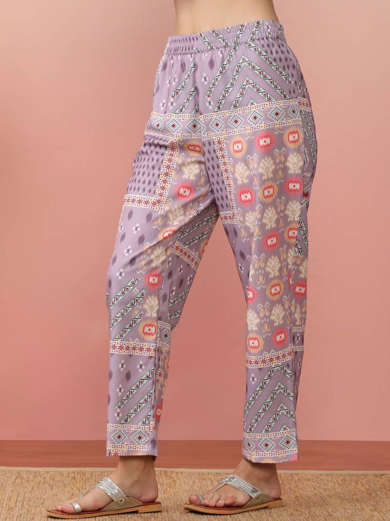 Ethnic Motifs Printed Kurta With Trouser