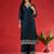 Women Ethnic Motifs Embroidered Kurta with Palazzo