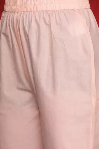 Women Embroidered Regular Thread Work Pure Cotton Kurta with Trousers & Dupatta