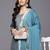 Women Ethnic Motifs Embroidered Regular Mirror Work Kurta with Trousers & With Dupatta