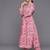 Women Floral Printed Empire Pure Cotton Kurta with Trousers & With Dupatta