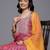 Chevron Print Zari Embroidered Kurta with Trousers & With Dupatta