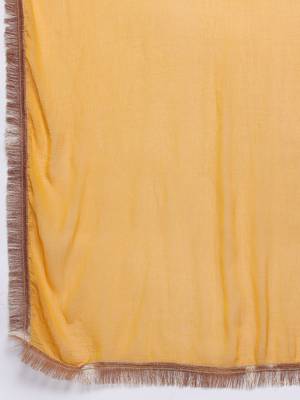 Chevron Print Zari Embroidered Kurta with Trousers & With Dupatta 4