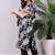 Floral Printed V-Neck Pure Cotton Kurta With Trousers