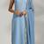 Women Regular Thread Work Silk Crepe Kurta with Trousers & With Dupatta