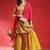 Women Floral Printed Gotta Patti Pure Cotton Kurta with Sharara & Dupatta