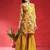 Women Floral Printed Gotta Patti Pure Cotton Kurta with Sharara & Dupatta