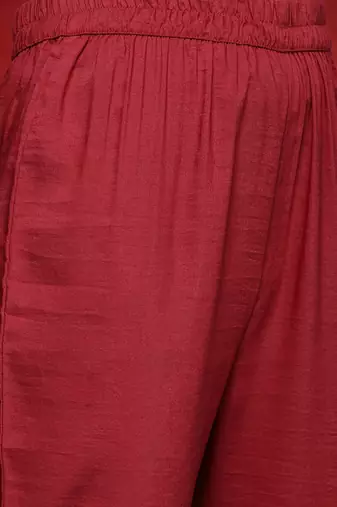 Women Ethnic Motifs Embroidered Regular Kurta with Trousers & Dupatta