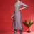 Women Ethnic Motifs Embroidered Regular Gotta Patti Kurta with Trousers & Dupatta