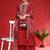 Floral Embroidered Round Neck Zari Straight Kurta With Trousers And Dupatta