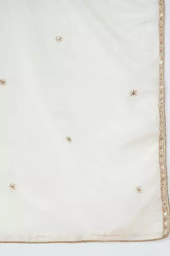 Women Ethnic Motifs Embroidered Regular Kurta & Sharara With Dupatta