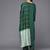 Floral Yoke Design Sequinned Kurta With Trousers & Dupatta