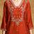 Women Floral Embroidered Regular Kurta with Trousers & With Dupatta
