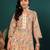 Floral Printed Notch Neck Pure Cotton Straight Kurta With Trousers