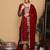 Women Ethnic Motifs Embroidered Regular Kurta with Trousers & With Dupatta