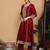 Women Ethnic Motifs Embroidered Regular Kurta with Trousers & With Dupatta