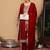 Women Ethnic Motifs Embroidered Regular Kurta with Trousers & With Dupatta