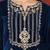Teal Blue Floral Embroidered V-Neck Velvet Straight Kurta with Trousers & Dupatta