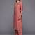 Ethnic Motifs Embroidered Regular Kurta with Trousers & With Dupatta