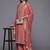 Ethnic Motifs Embroidered Regular Kurta with Trousers & With Dupatta