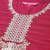 Floral Yoke Design Thread Work Straight Kurta & Trousers With Dupatta