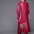 Floral Yoke Design Thread Work Straight Kurta & Trousers With Dupatta
