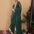 Bandhani Printed Beads and Stones Pure Silk Straight Kurta With Palazzo & Dupatta
