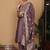 Ethnic Motifs Woven Design Pure Silk Kurta with Trousers & Dupatta
