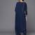 Floral Embroidered V-Neck Straight Kurta with Trousers & Dupatta