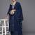 Floral Embroidered V-Neck Straight Kurta with Trousers & Dupatta