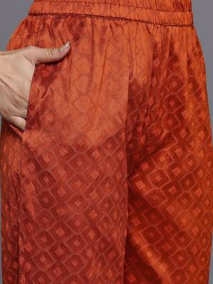 Ethnic Gotta Patti Detailed Kurta With Trouser & Dupatta 3