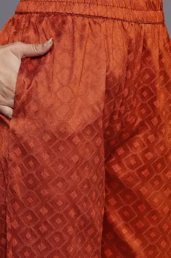 Ethnic Gotta Patti Detailed Kurta With Trouser & Dupatta