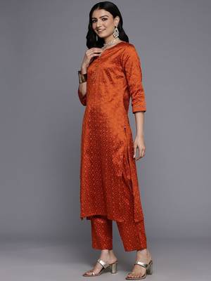 Ethnic Gotta Patti Detailed Kurta With Trouser & Dupatta 5