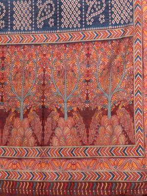 Jacquard Zari Kurta with Trousers & With Dupatta 4