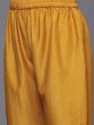 Floral Embroidered Regular Kurta with Trousers & With Dupatta 3