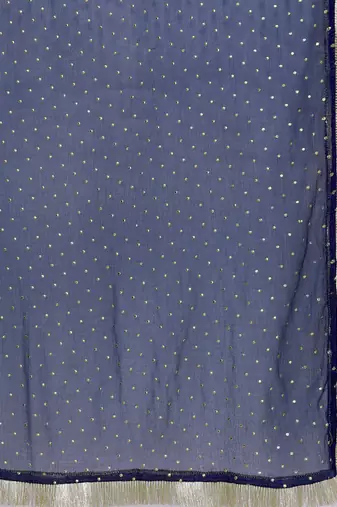 Ethnic Motifs Embroidered Regular Kurta with Trousers & With Dupatta