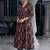 Floral Printed & Sequinned Pure Cotton Anarkali Kurta With Trouser & Dupatta